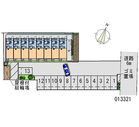 ★手数料０円★さいたま市北区吉野町　月極駐車場（LP）